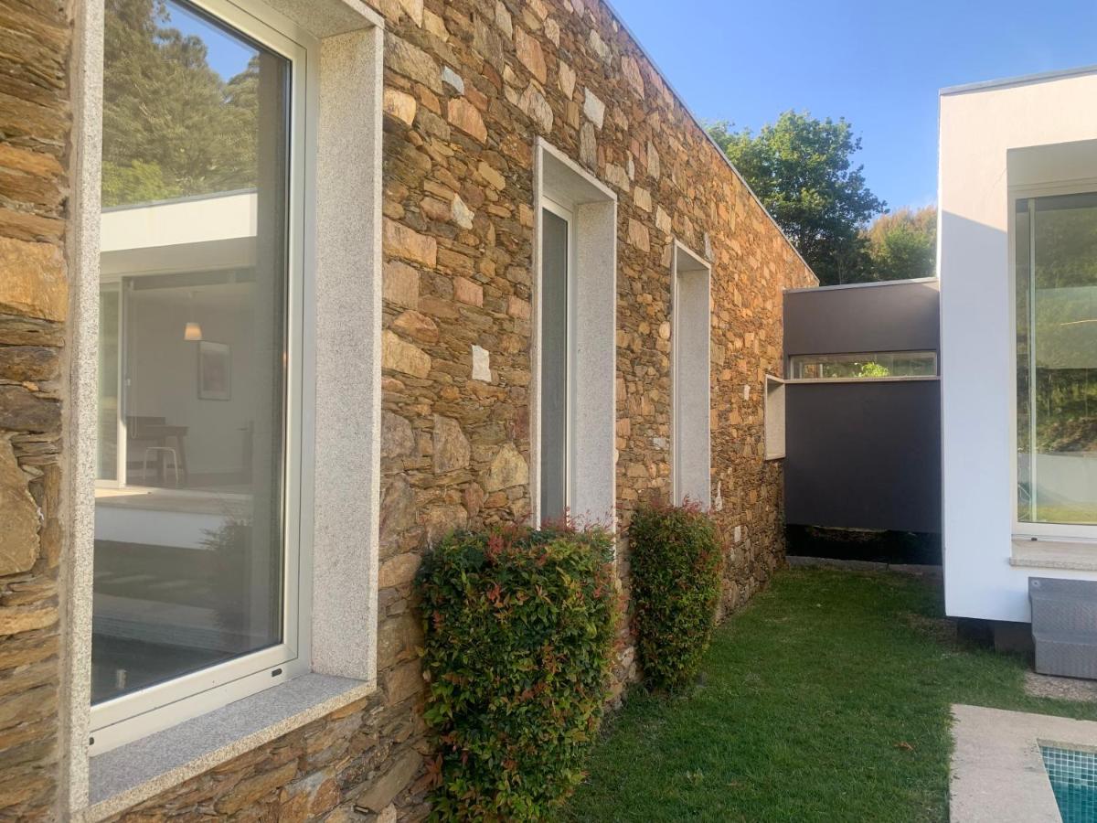 Villa Do Val Seixas - Piscina Privada Extérieur photo