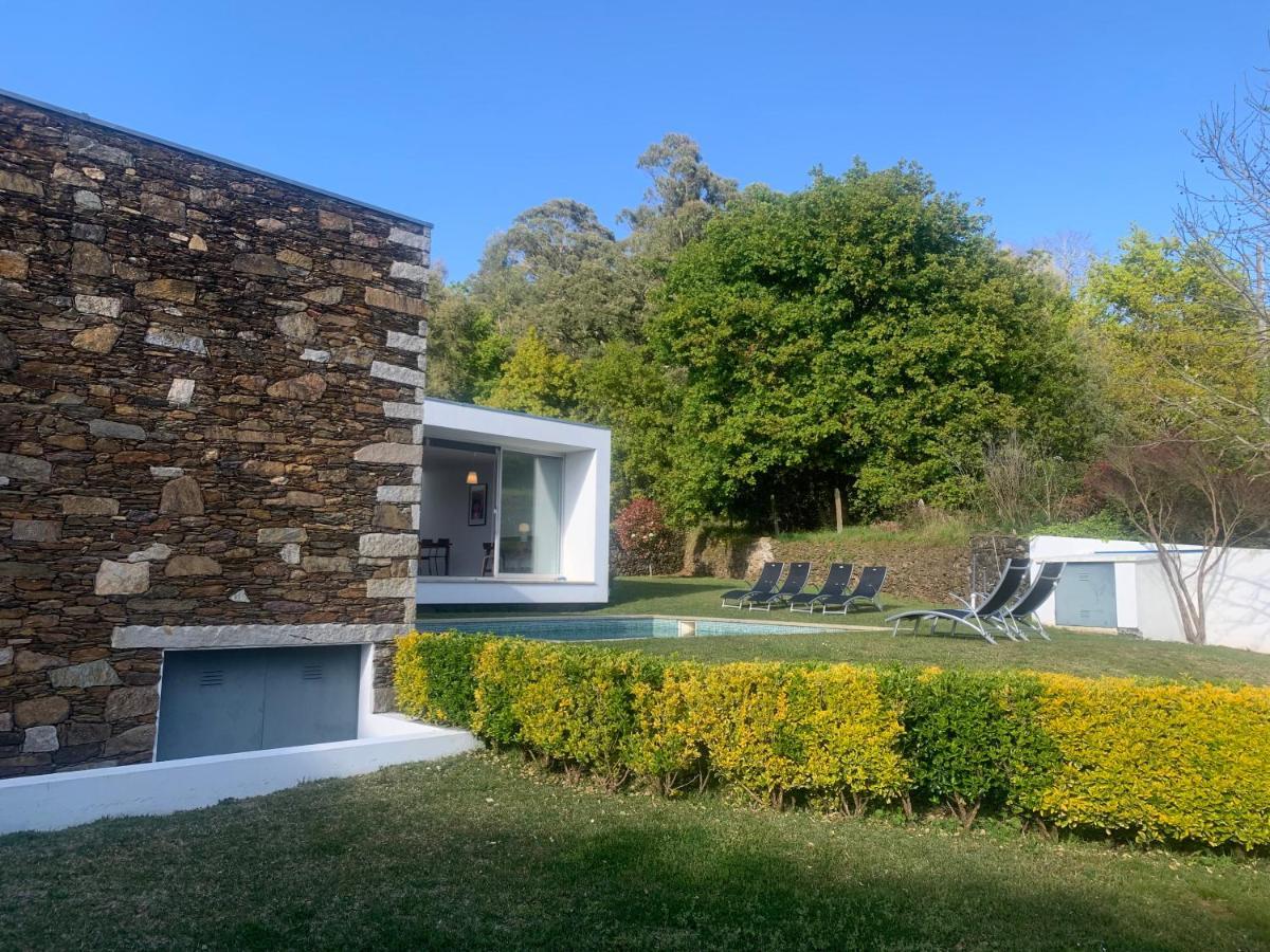 Villa Do Val Seixas - Piscina Privada Extérieur photo