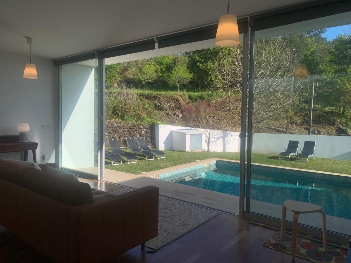 Villa Do Val Seixas - Piscina Privada Extérieur photo